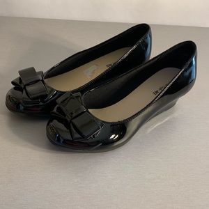 Black Patten Leather Shoes